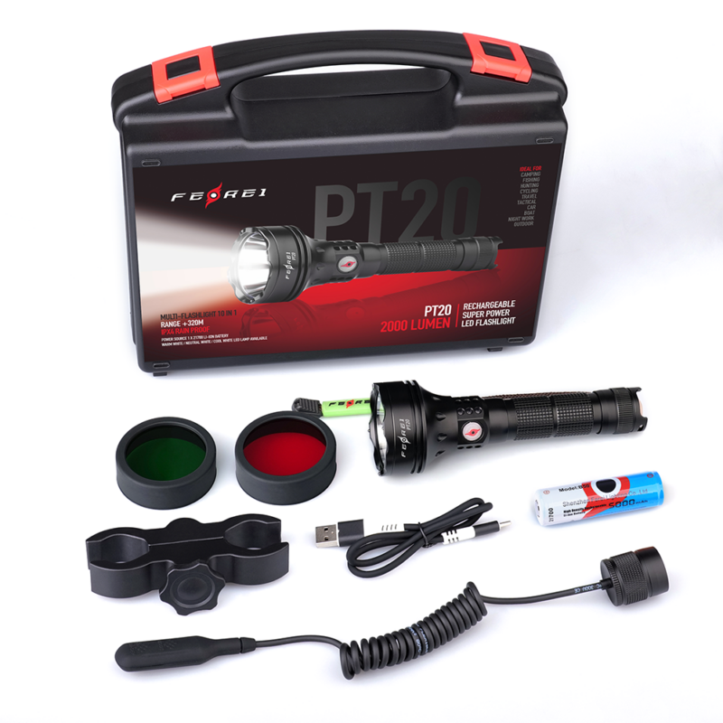 Ferei PT20 LED Tactical Flashlight - Image 9