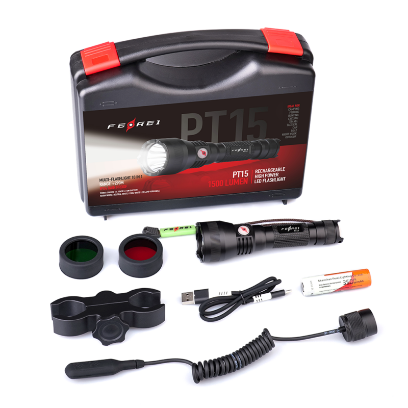 Ferei PT15 LED Tactical Flashlight - Image 8